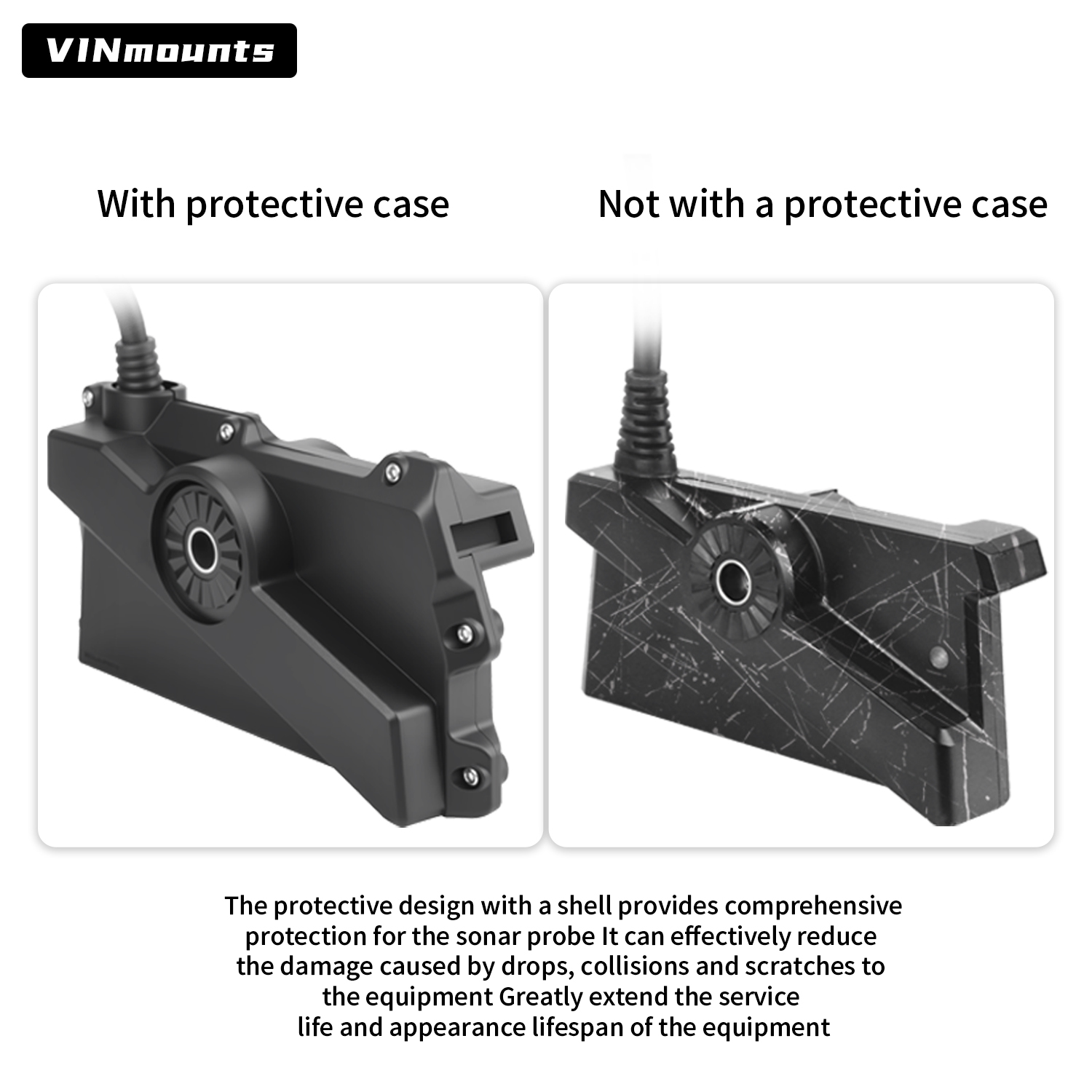 Fish Finder Transducer - VIN Mounts Garmin LVS34 LiveScope Transducer