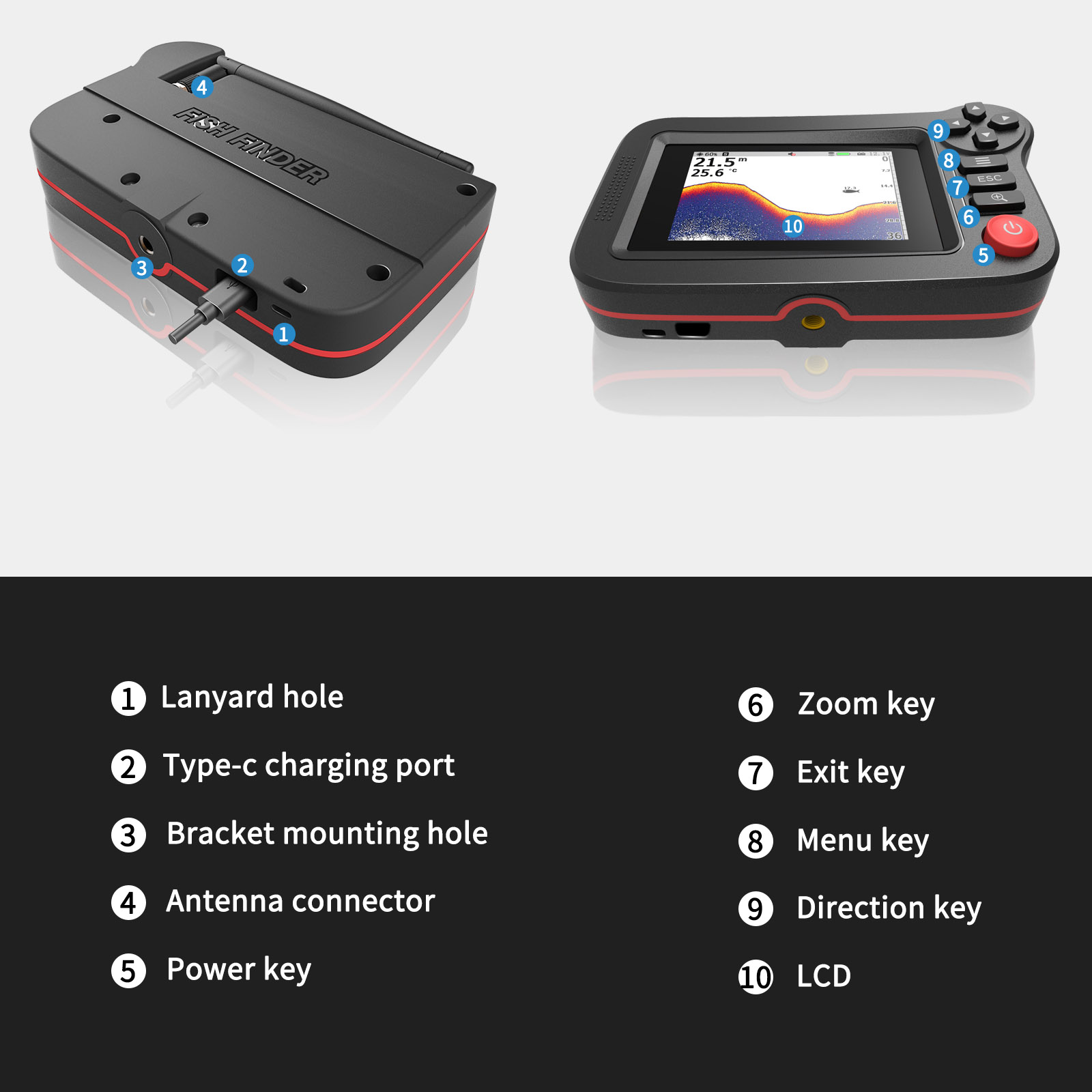 Smart Fish Finder - Portable F - Fish Finder Gps recensione e prezzo