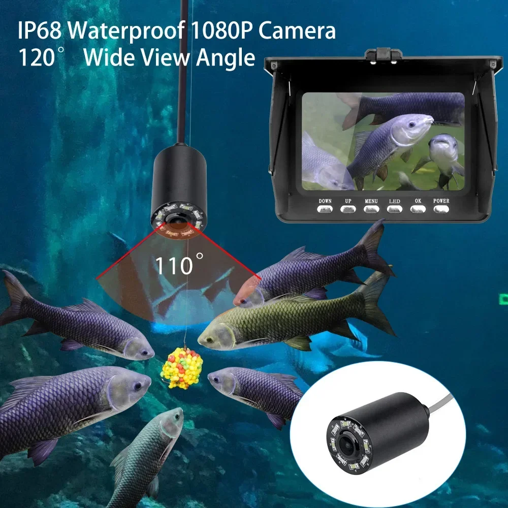 Fish Finder 5.0 Inch LCD Displ - Fishing Camera recensione e prezzo