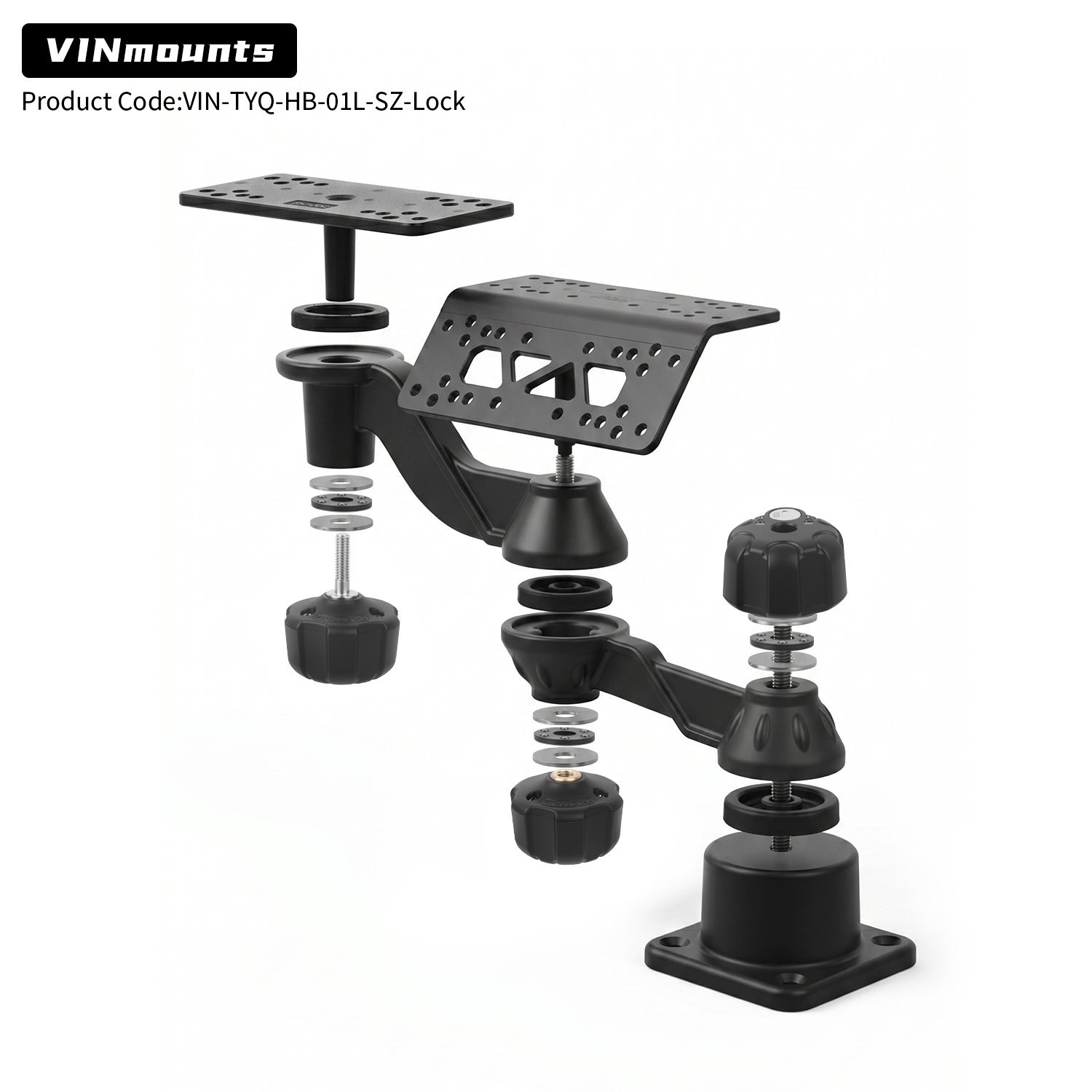 VINmounts 3-Display Fish Finde - Fish Finder Mount recensione e prezzo