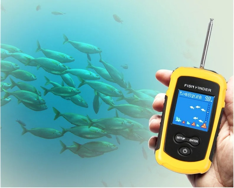 Wireless Fish Finder,0.6m-40m  - Fish Finder Portable recensione e prezzo