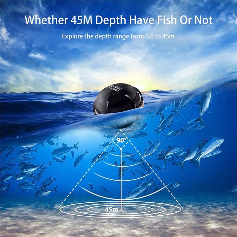 Wireless Sonar Fish Finder, Po - Fish Finder Portable recensione e prezzo
