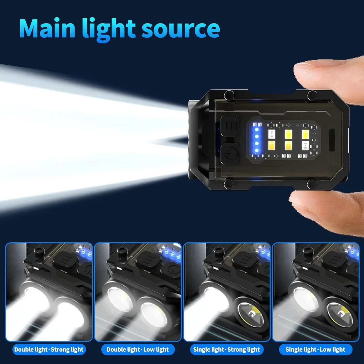 Clip-On Flashlight Rechargeabl - Fishing Light recensione e prezzo