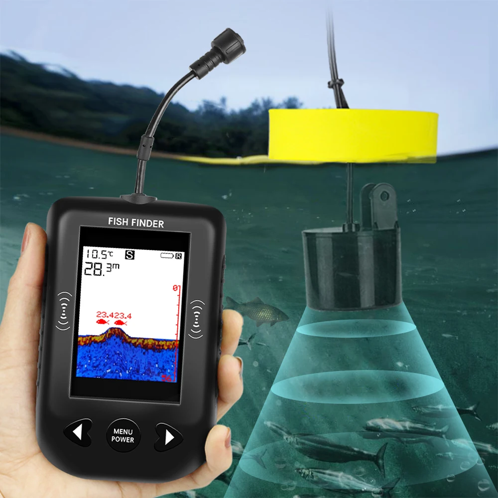 Alarm 100M Portable Sonar Fish - Fish Finder Transducer recensione e prezzo