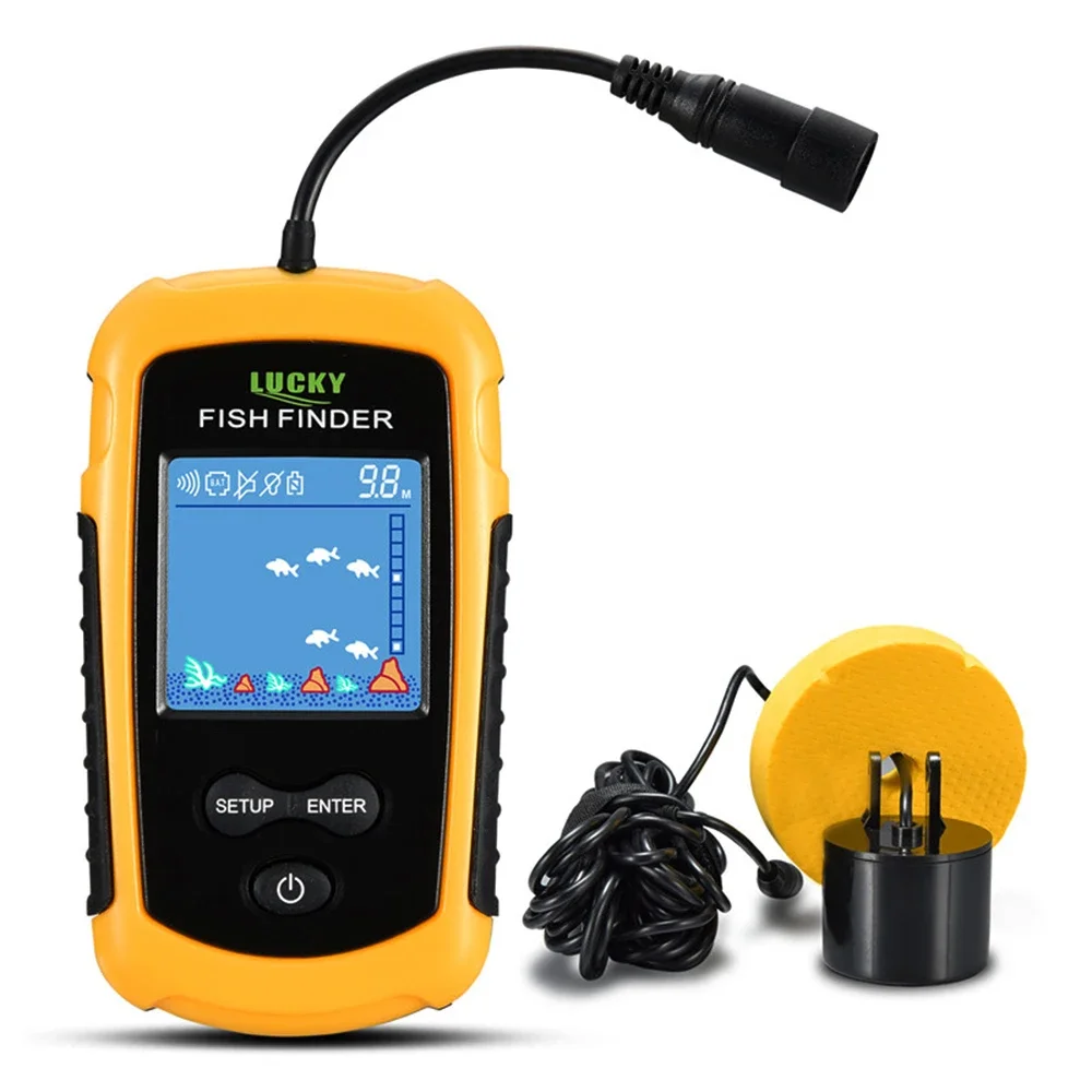 Lucky LCD Color Screen Portabl - Fish Finder Transducer recensione e prezzo
