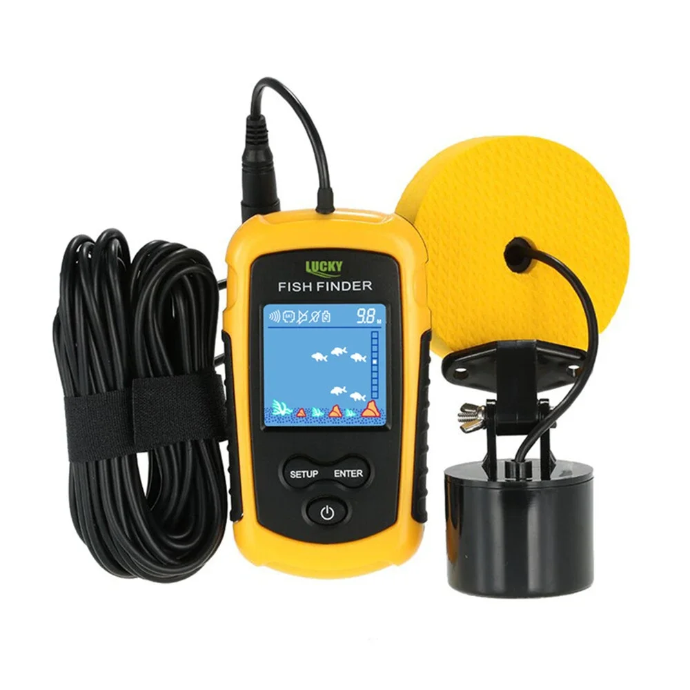 Lucky LCD Color Screen Portabl - Fish Finder Transducer recensione e prezzo