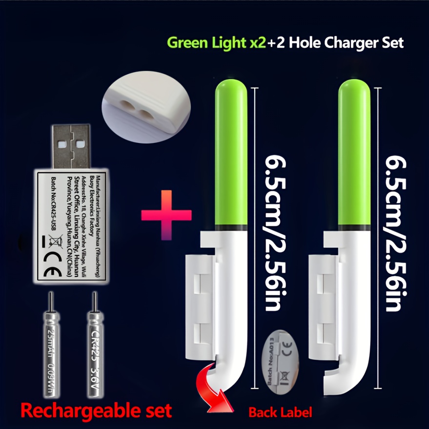 Fishing 5-Piece Set (2 Rod Tip - Fish Finder Charger recensione e prezzo