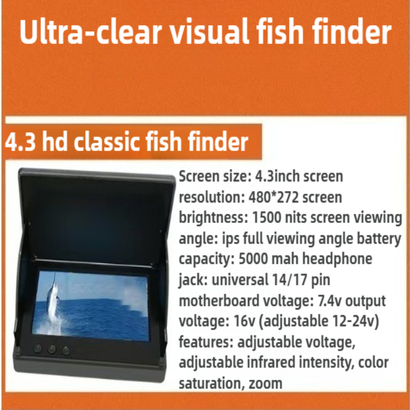 4.3/5 Inch Sunlight Readable I - Fishing Camera recensione e prezzo