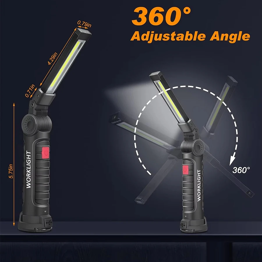 Rechargeable Magnetic Work Lig - Fishing Light recensione e prezzo