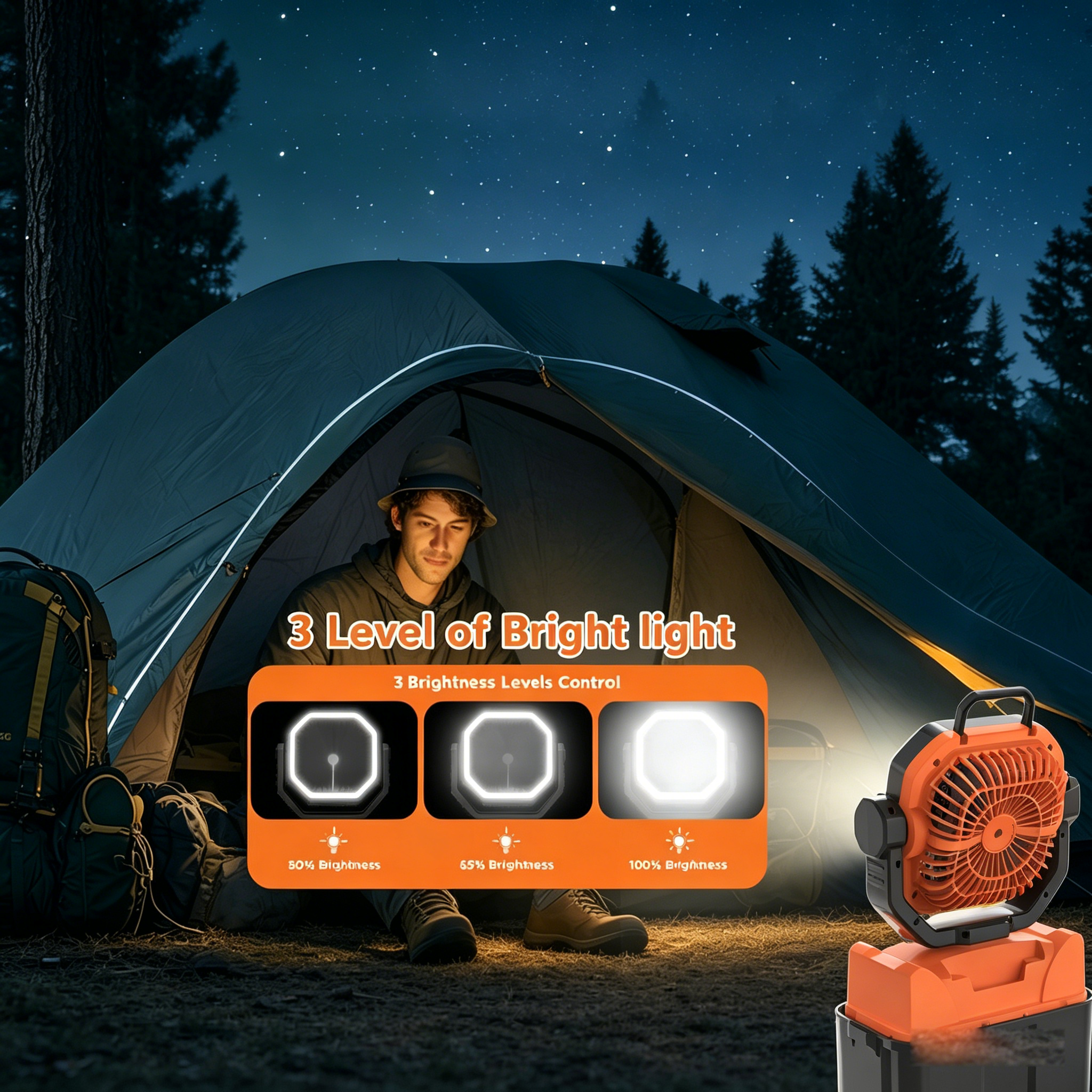 30000mAh Spray Camping Fan wit - Fish Finder Battery recensione e prezzo