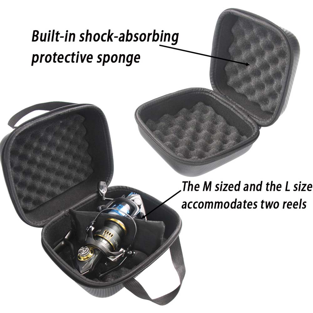 JSFUN Fishing Reel Case S/M/L  - Fish Finder Case recensione e prezzo