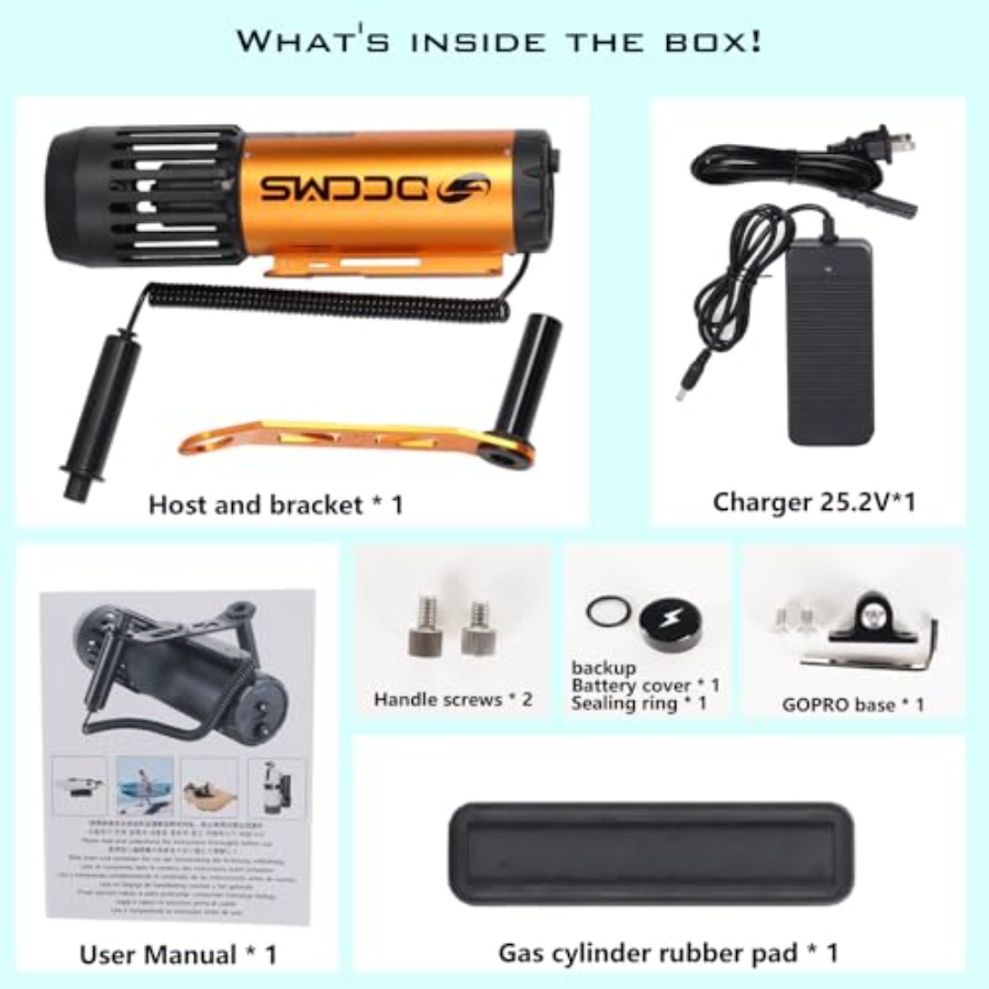 Underwater scooter for surfing - Underwater Camera recensione e prezzo
