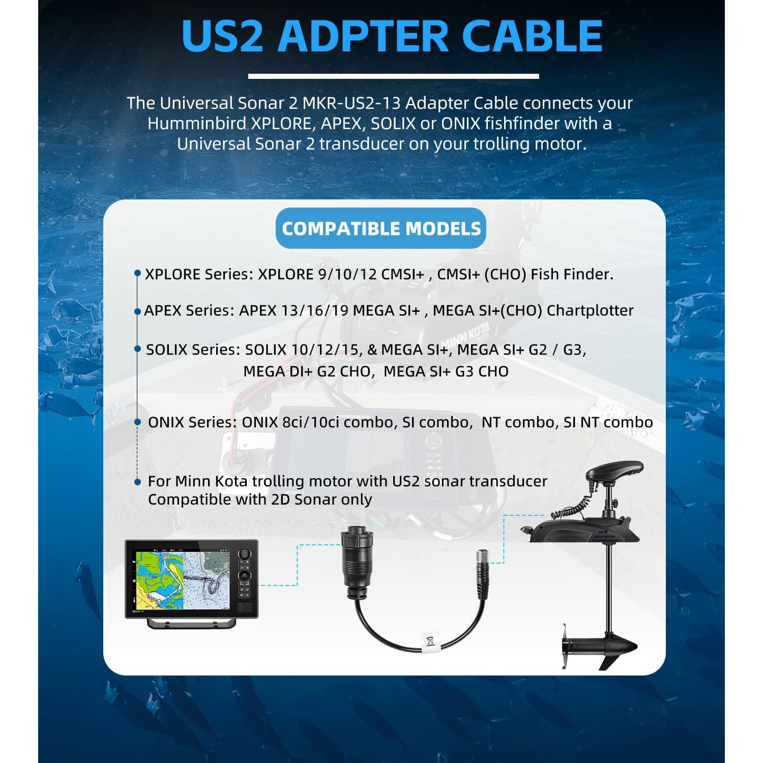 For Minn Kota MKR-US2-13 Unive - Fish Finder Transducer recensione e prezzo
