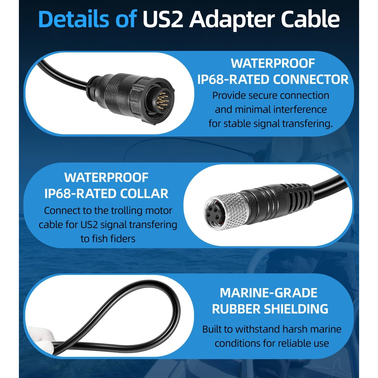 For Minn Kota MKR-US2-13 Unive - Fish Finder Transducer recensione e prezzo