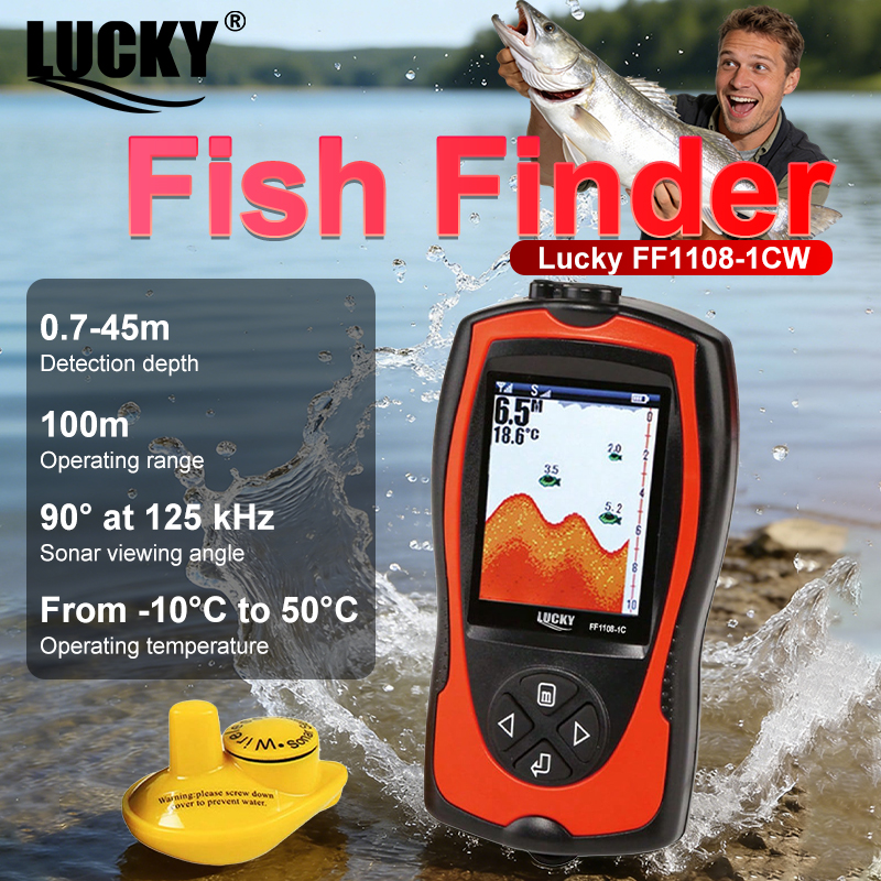 LUCKY FF1108-1CW Fish Finder F - Fish Finder Portable recensione e prezzo