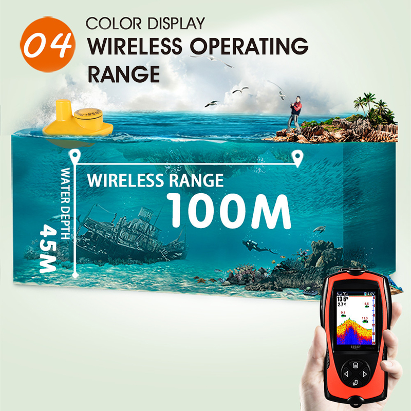 LUCKY FF1108-1CW Fish Finder F - Fish Finder Portable recensione e prezzo
