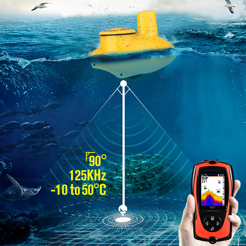LUCKY FF1108-1CW Fish Finder F - Fish Finder Portable recensione e prezzo