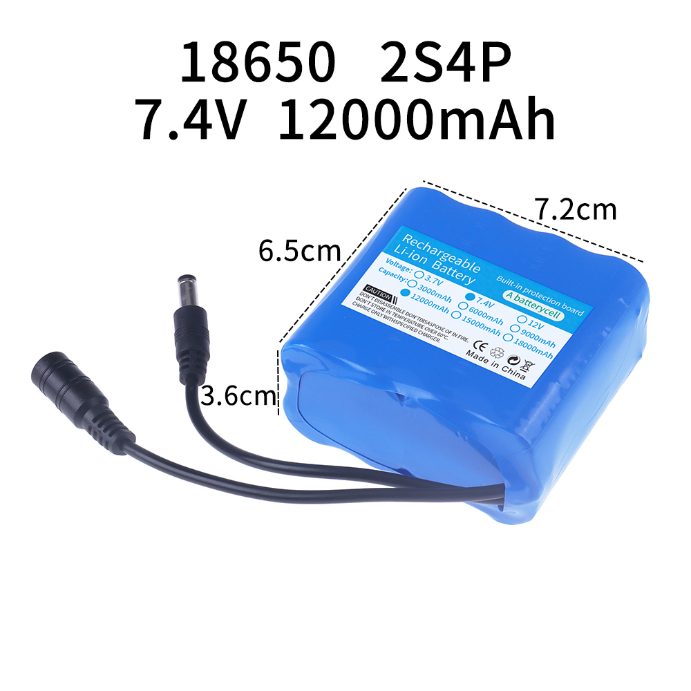 7.4V battery 3000mah/6000mah/9 - Fish Finder Charger recensione e prezzo