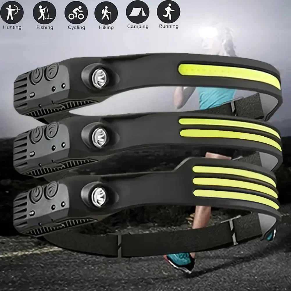 LED Sensor Headlamp Built-in B - Fish Finder Battery recensione e prezzo