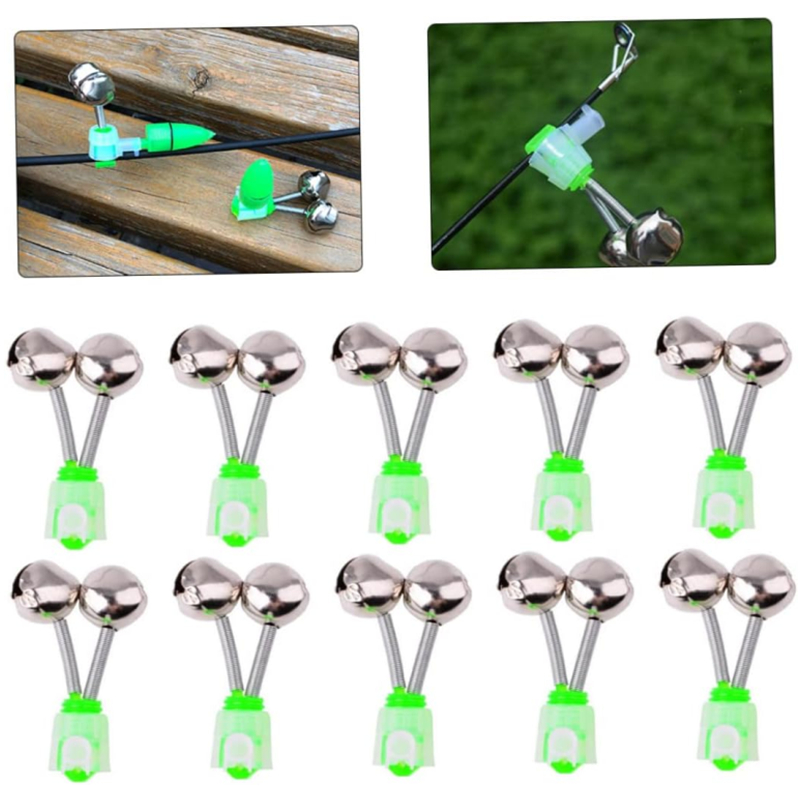 50-5PCS Double Bells Fishing I - Bite Alarm recensione e prezzo