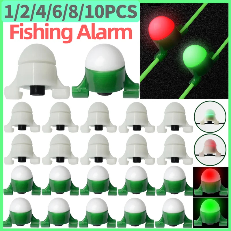2-8pcs LED Night Fishing Alarm - Bite Alarm recensione e prezzo