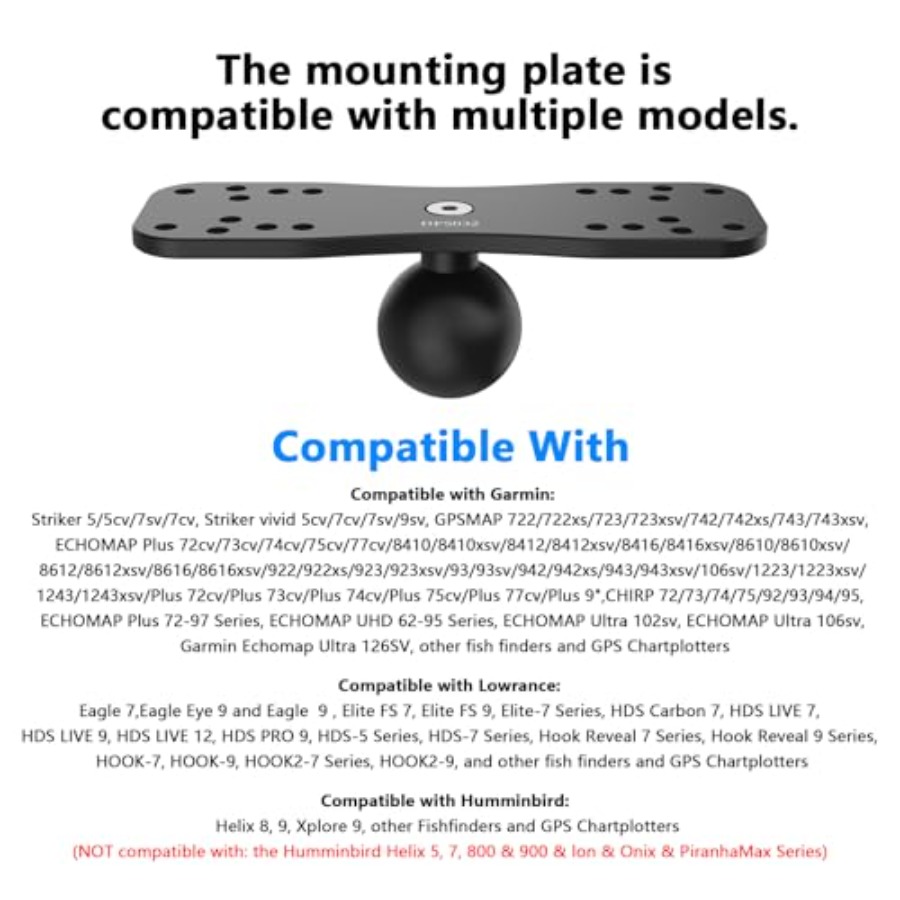 Aluminum Alloy Fish Finder Mou - Fish Finder Mount recensione e prezzo