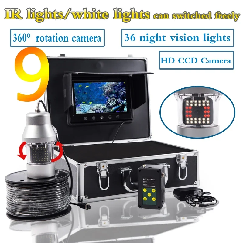Fish finder F08A 9inch Underwa - Fishing Camera recensione e prezzo