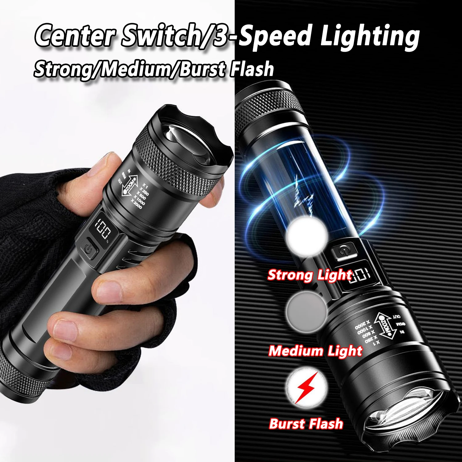 Ultra Bright LED Flashlight 20 - Fishing Light recensione e prezzo