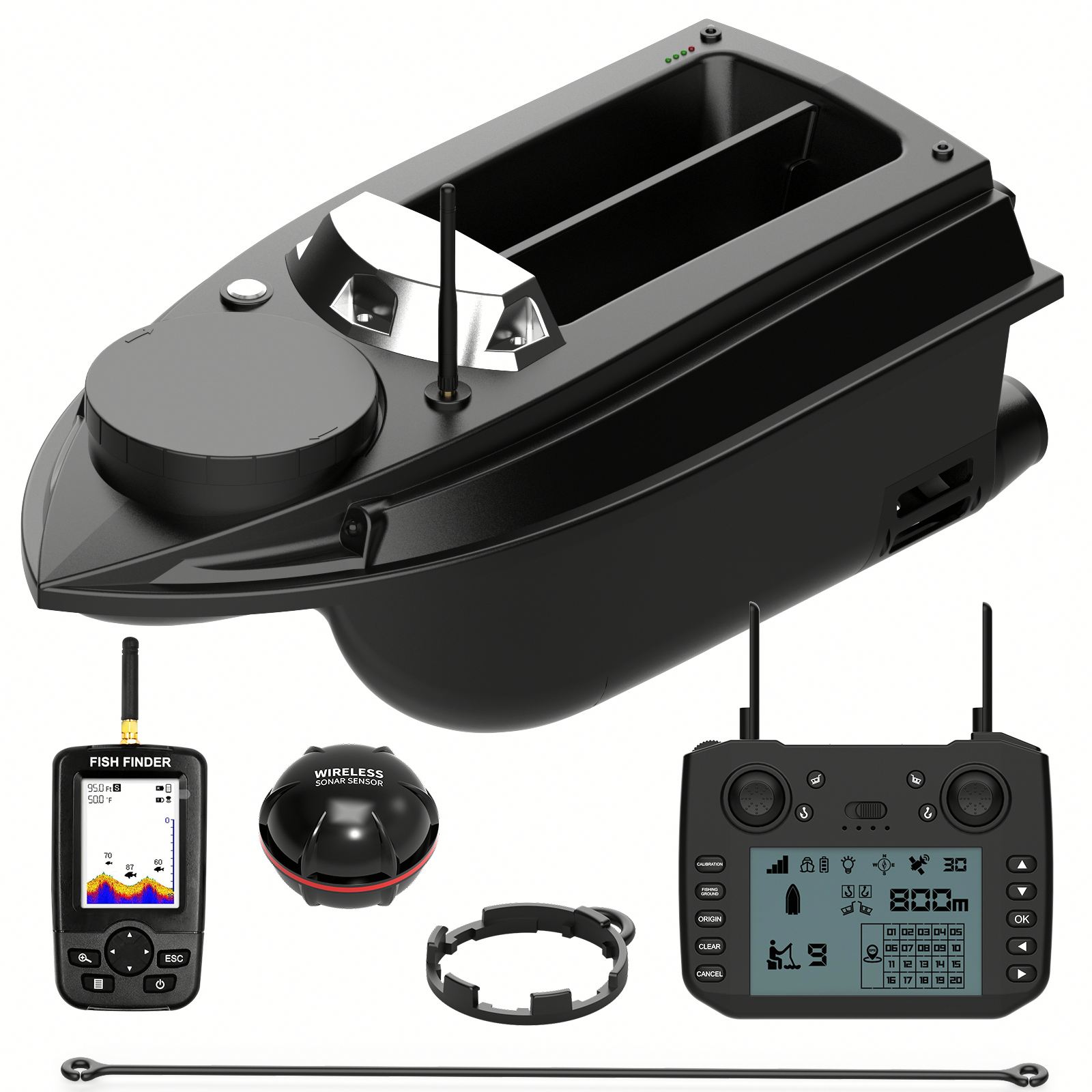 2024 Flytec New V030 RC Fishin - Fishing Gps recensione e prezzo