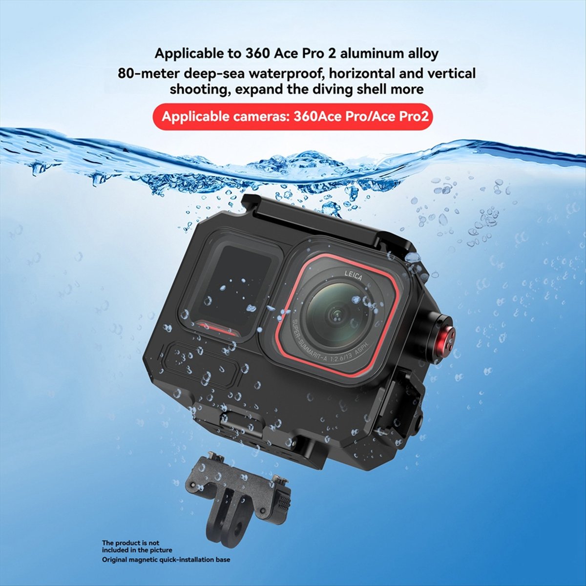 M05K 263FT/80M Waterproof Case - Underwater Camera recensione e prezzo