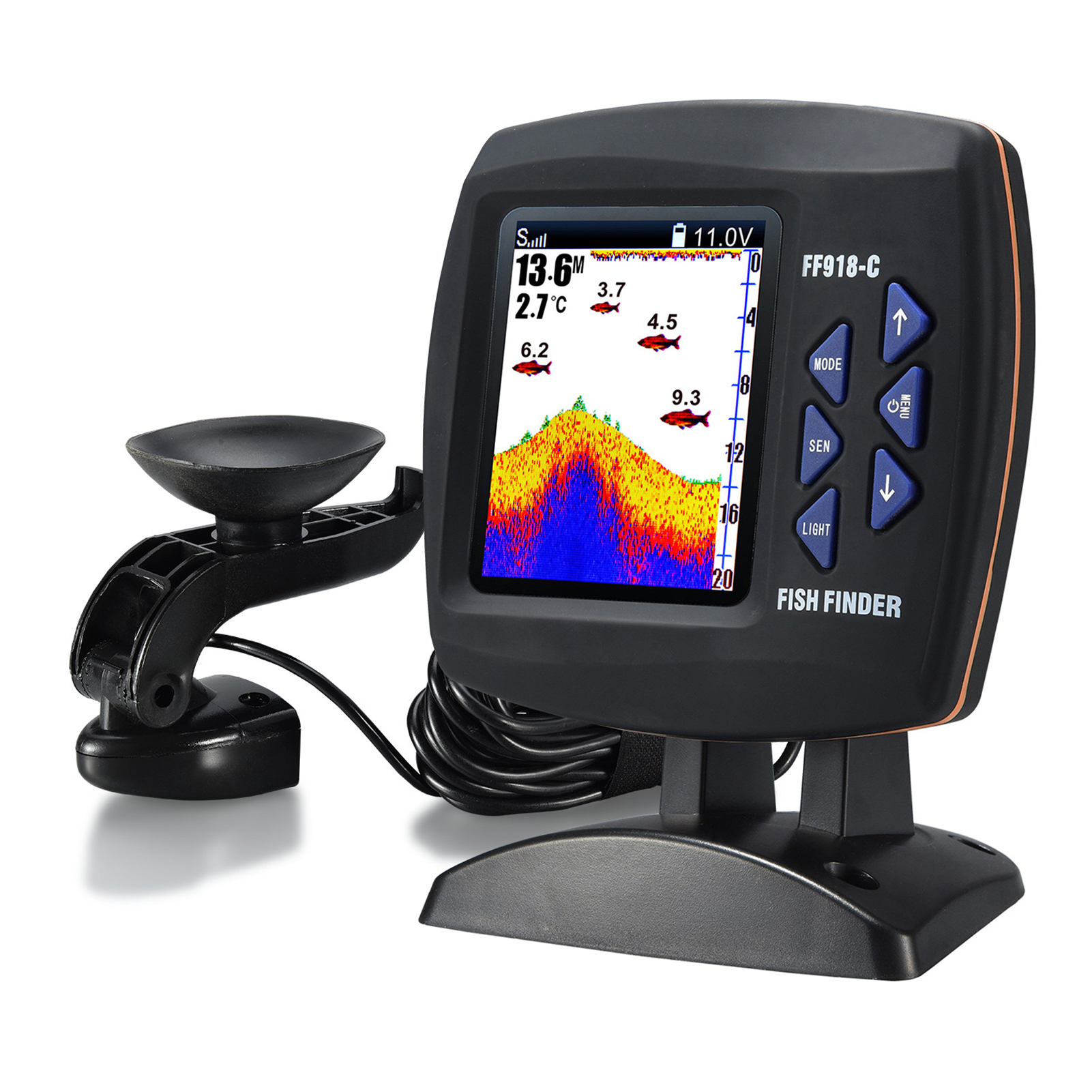 Portable Fish Finder Wireless  - Fish Finder Transducer recensione e prezzo