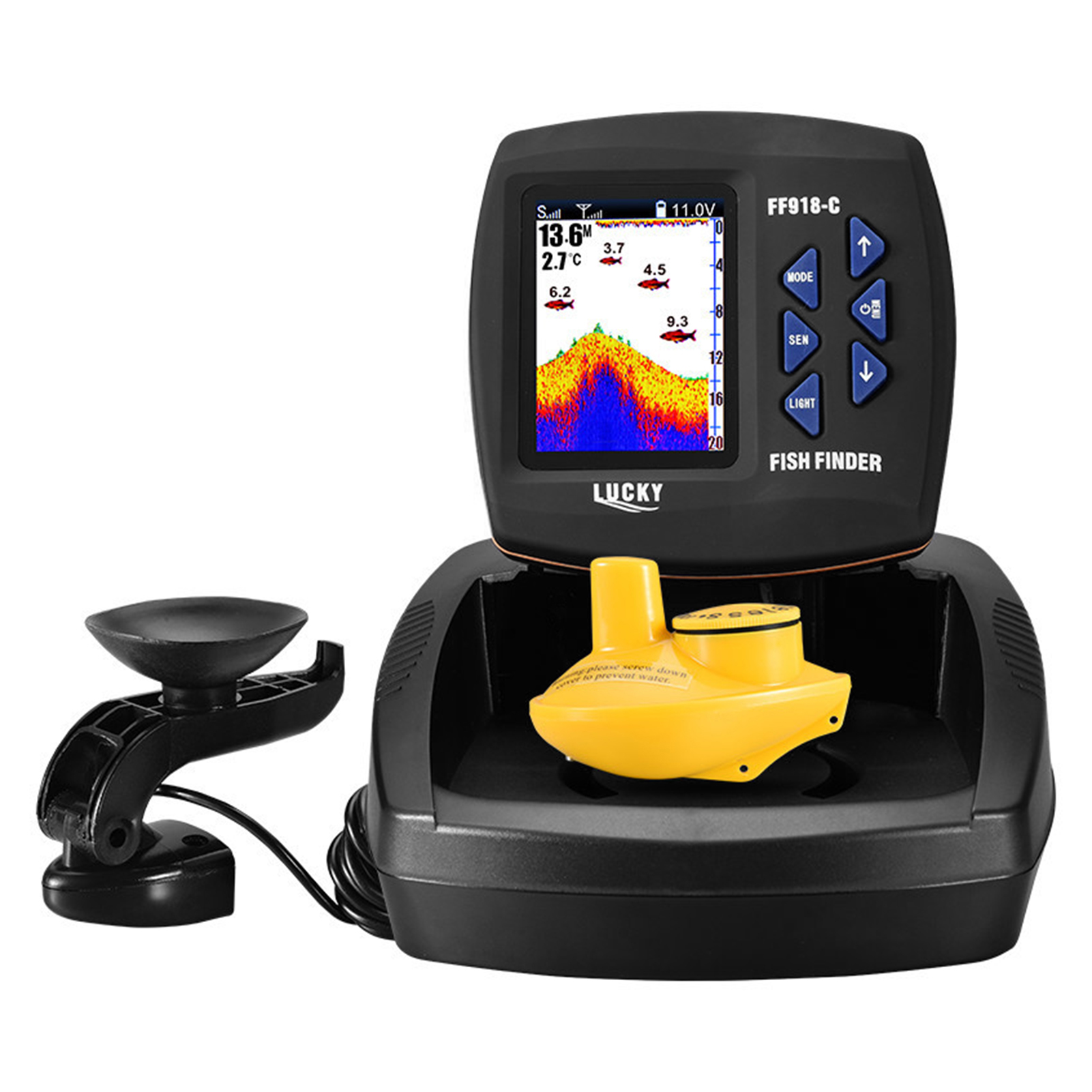 Portable Fish Finder Wireless  - Fish Finder Transducer recensione e prezzo