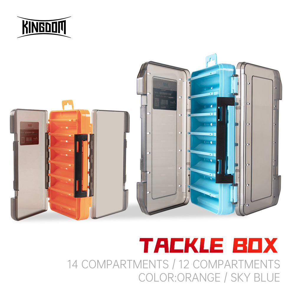 KINGDOM Fishing Tackle Box 12  - Fish Finder Case recensione e prezzo