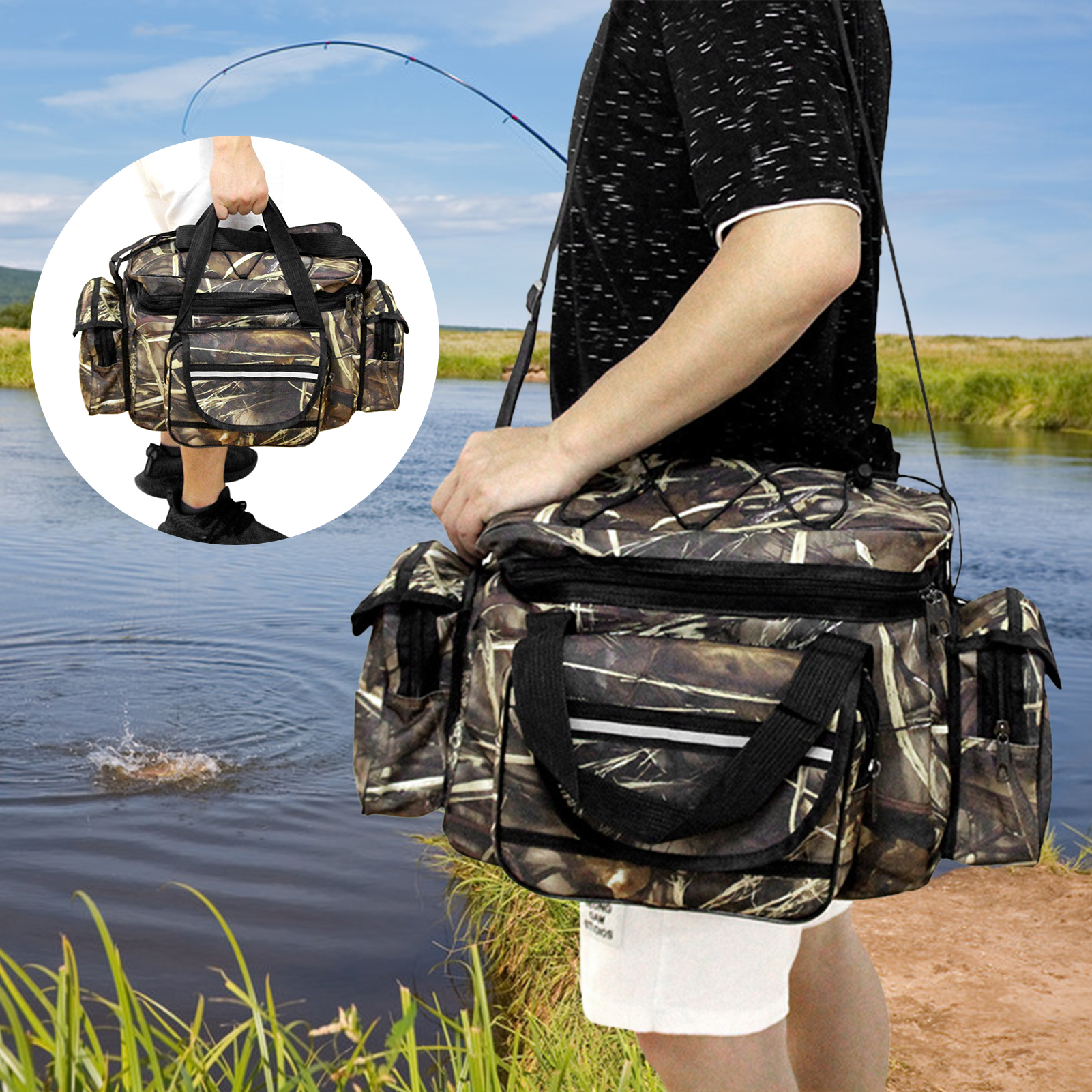 New Large Capacity Fishing Tac - Fish Finder Case recensione e prezzo