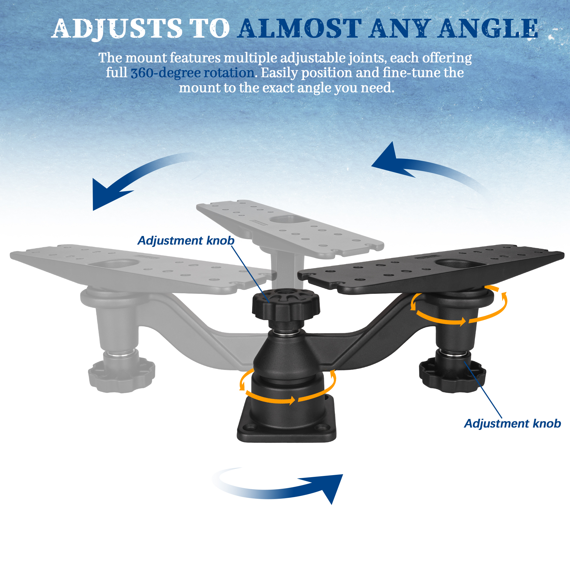 Heavy-duty vertical base mount - Fish Finder Mount recensione e prezzo