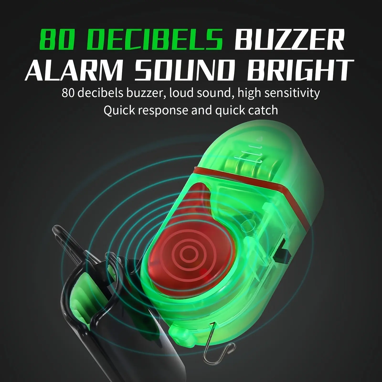 2PCS LED Fishing Bite Alarm, 2 - Bite Alarm recensione e prezzo