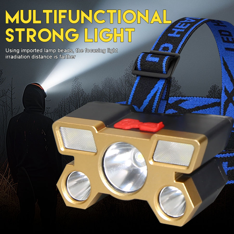 Rechargeable LED Headlamp 5 LE - Fishing Light recensione e prezzo