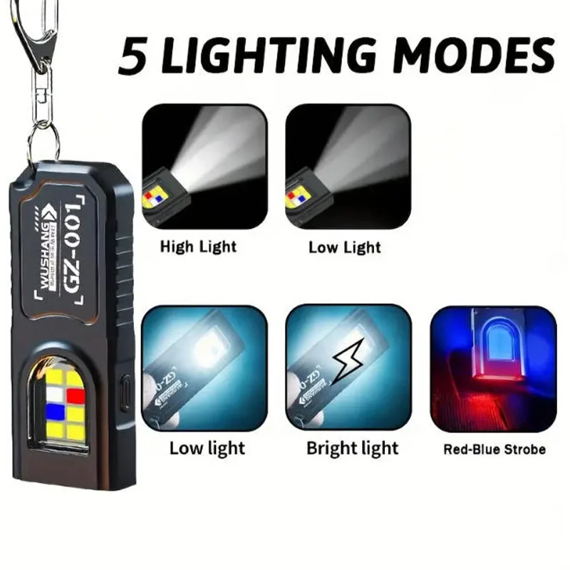LED Keychain Flashlight Type C - Fishing Light recensione e prezzo