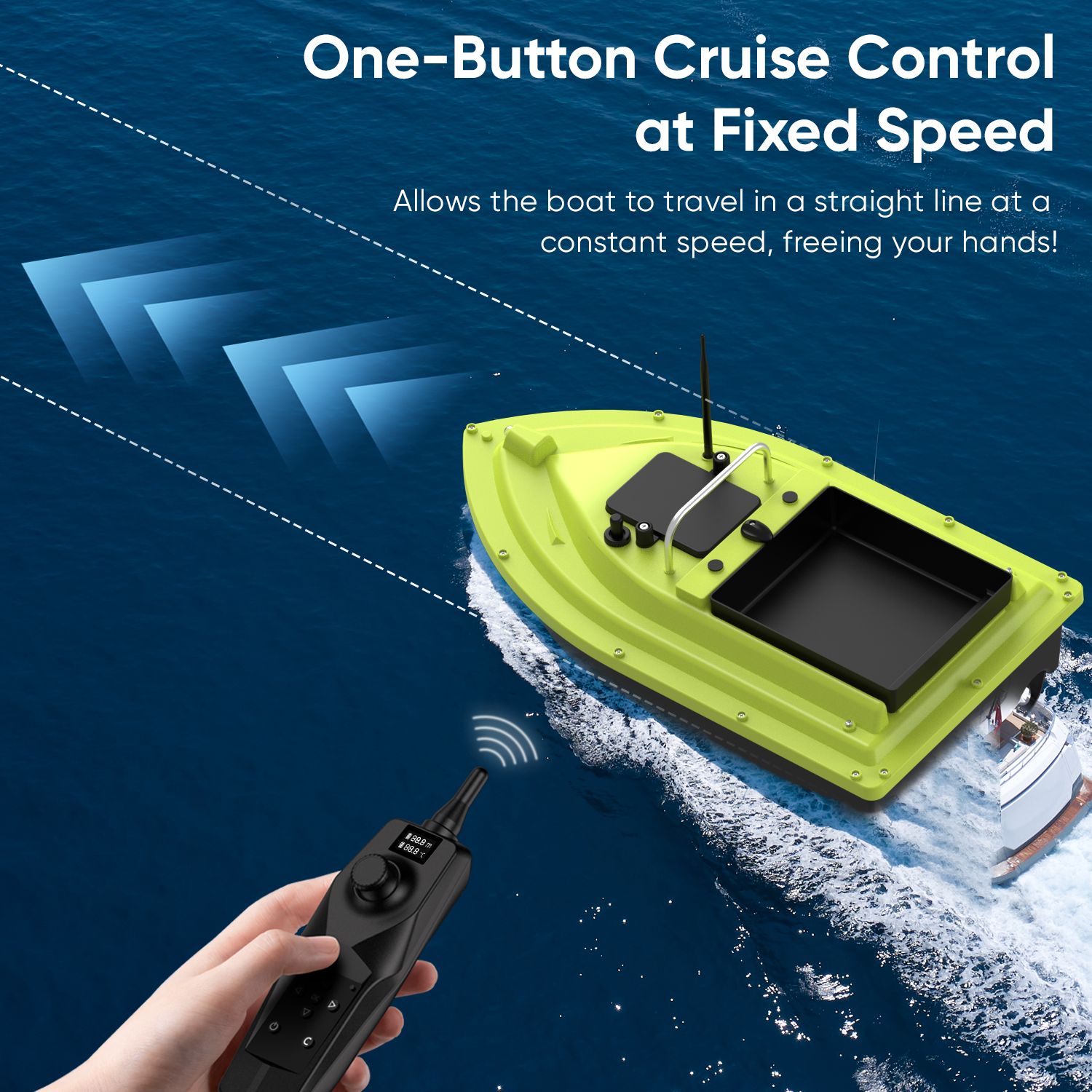D36 RC Fishing Bait Boat with  - Fish Finder recensione e prezzo