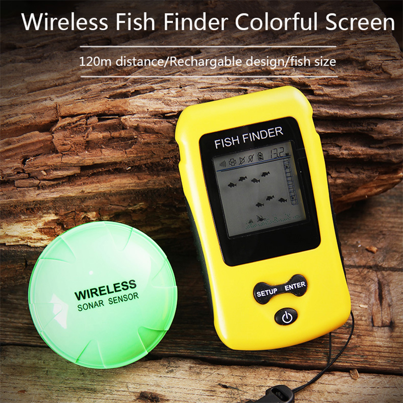 Brand New Colorful Wireless Fi - Fish Finder Transducer recensione e prezzo