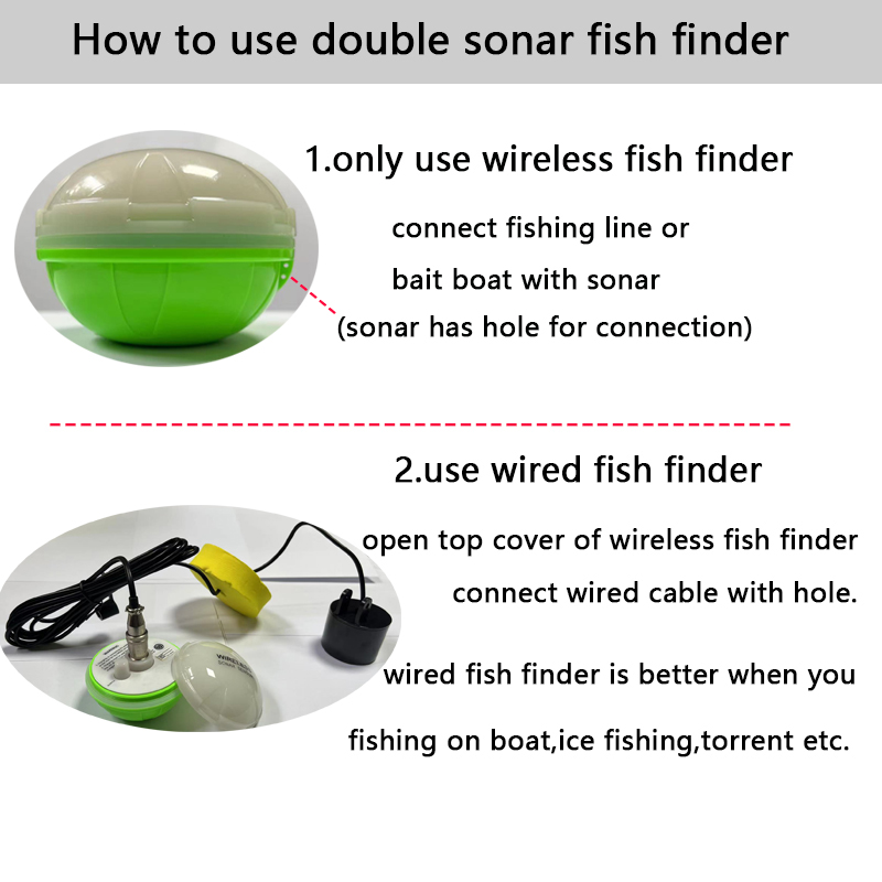 Portable Bluetooth Wireless So - Fish Finder Portable recensione e prezzo
